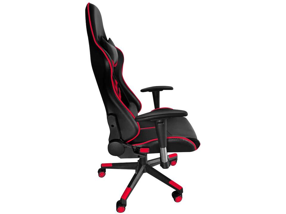 Cadeira Gamer Reclinável Preta e Vermelha GAM-VE1 AC Comercial - 3