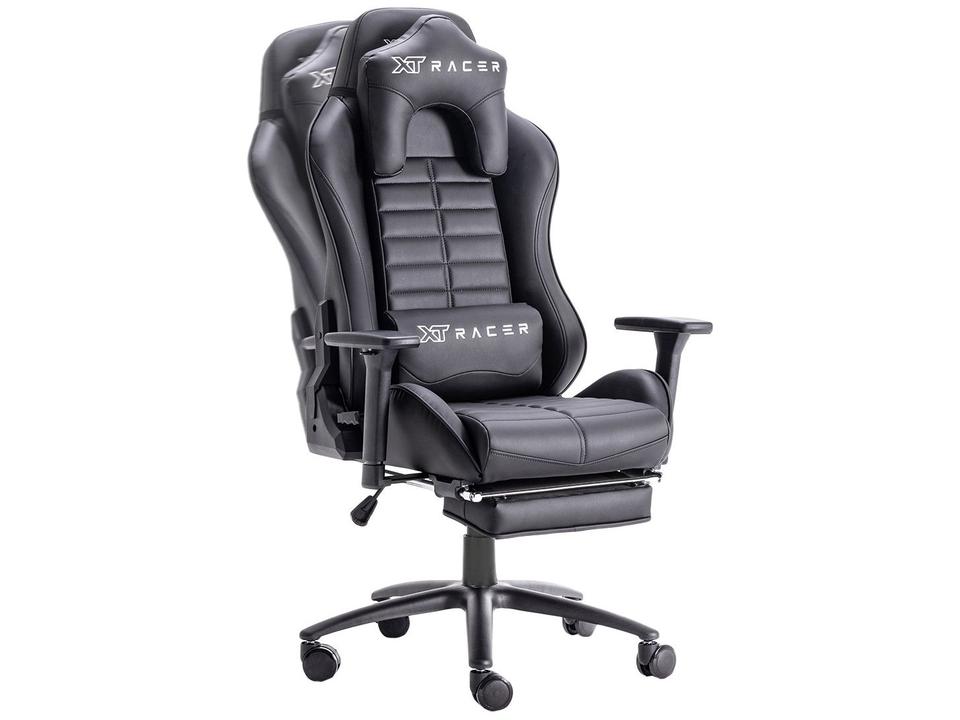 Cadeira Gamer XT Racer Reclinável Giratória Preta Platinum W Series - 7
