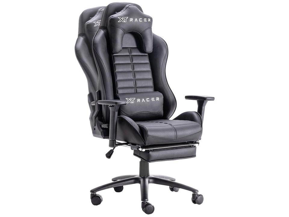 Cadeira Gamer XT Racer Reclinável Giratória Preta Platinum W Series - 7