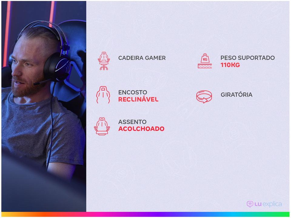 Cadeira Gamer XT Racer Reclinável - 1