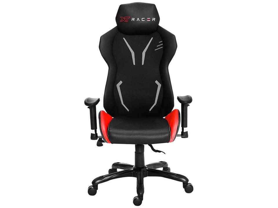 Cadeira Gamer XT Racer Reclinável - Preta e Vermelha Platinum Series XTP100 - 2