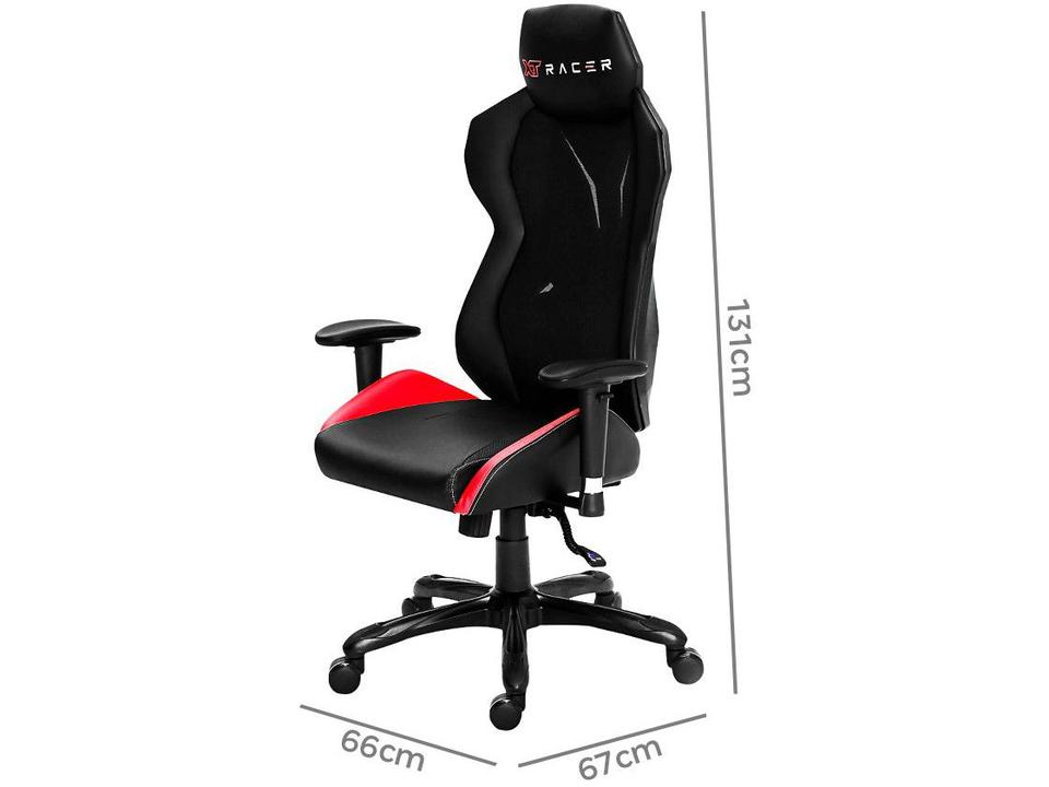 Cadeira Gamer XT Racer Reclinável Preta e Verde - Platinum Series XTP140 - 6