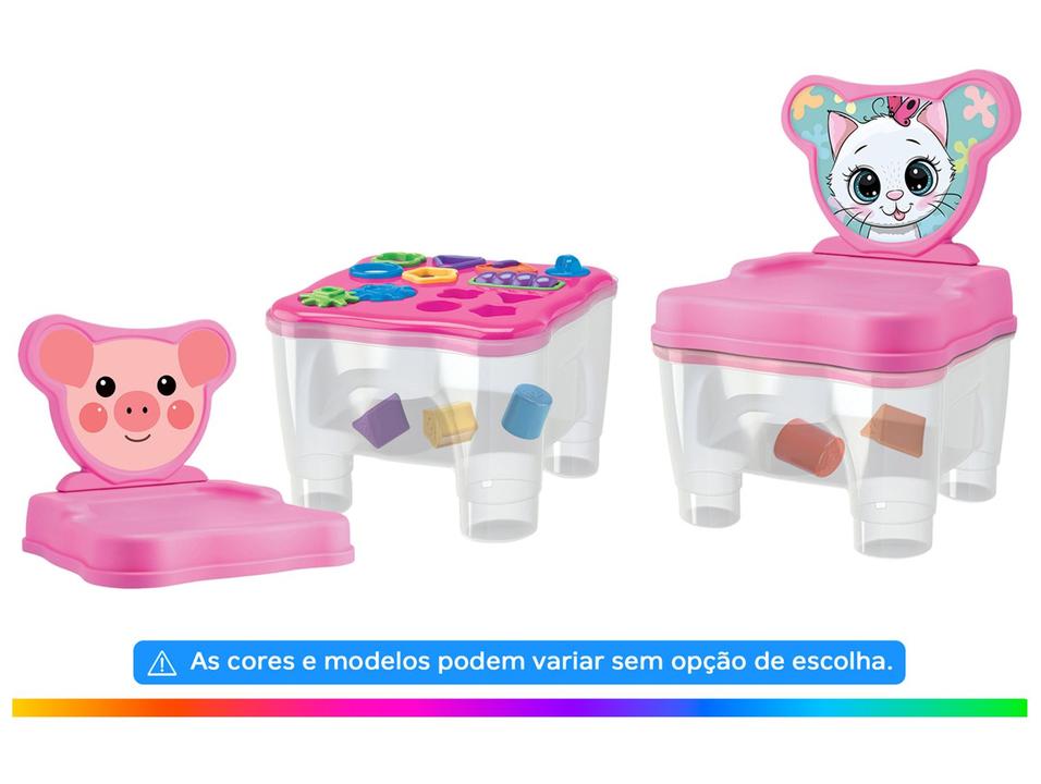 Cadeira Infantil de Polipropileno Bichos Samba Toy - 1