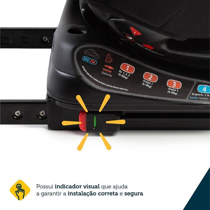 Cadeira Para Carro Multifix 0 A 36Kg Com Isofix Black Safety - 21