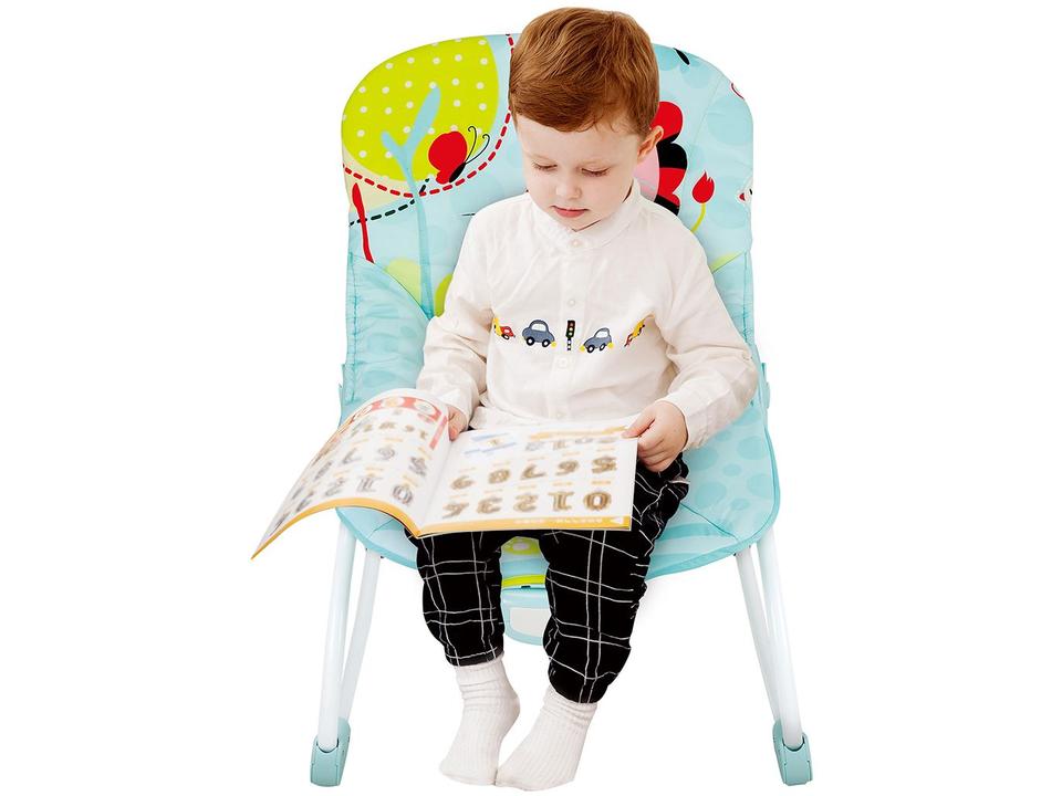 Cadeirinha de Descanso Mastela Reclinável Vibratória com Móbile Rocker até 18kg - 3