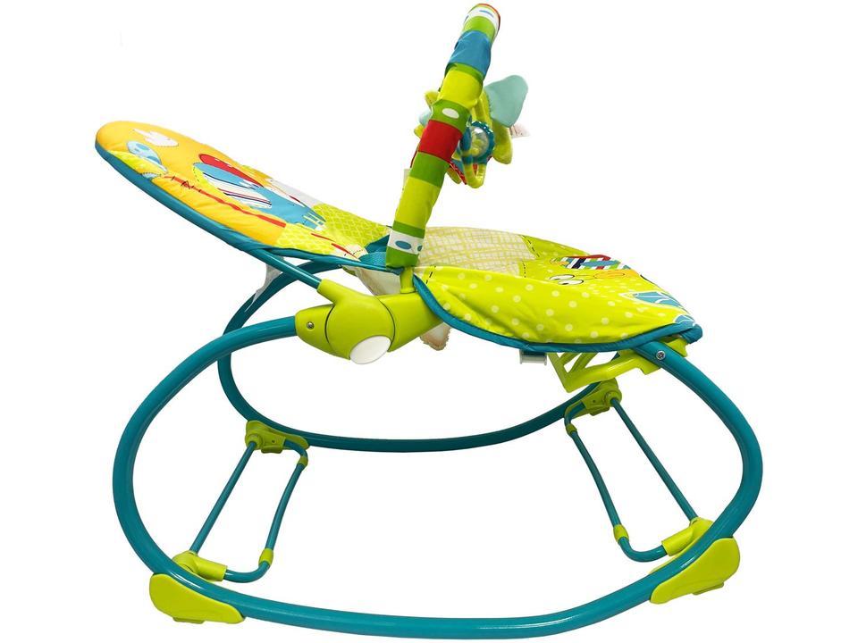 Cadeirinha de Descanso Mastela Reclinável Vibratória com Móbile Rocker Elefante até 18kg - 2