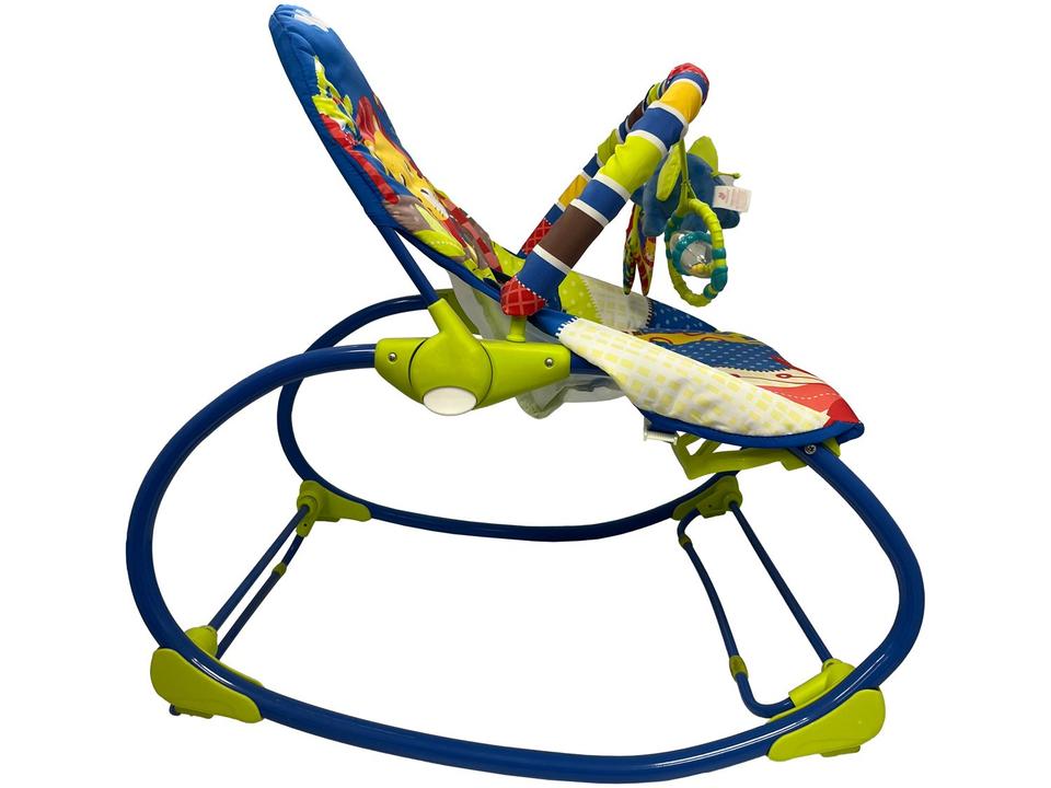 Cadeirinha de Descanso Mastela Reclinável Vibratória com Móbile Rocker Selva até 18kg - 1