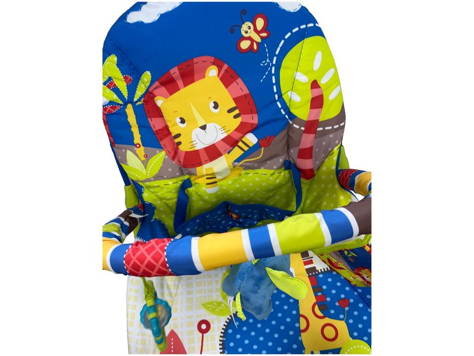 Cadeirinha de Descanso Mastela Reclinável Vibratória com Móbile Rocker Selva até 18kg - 4