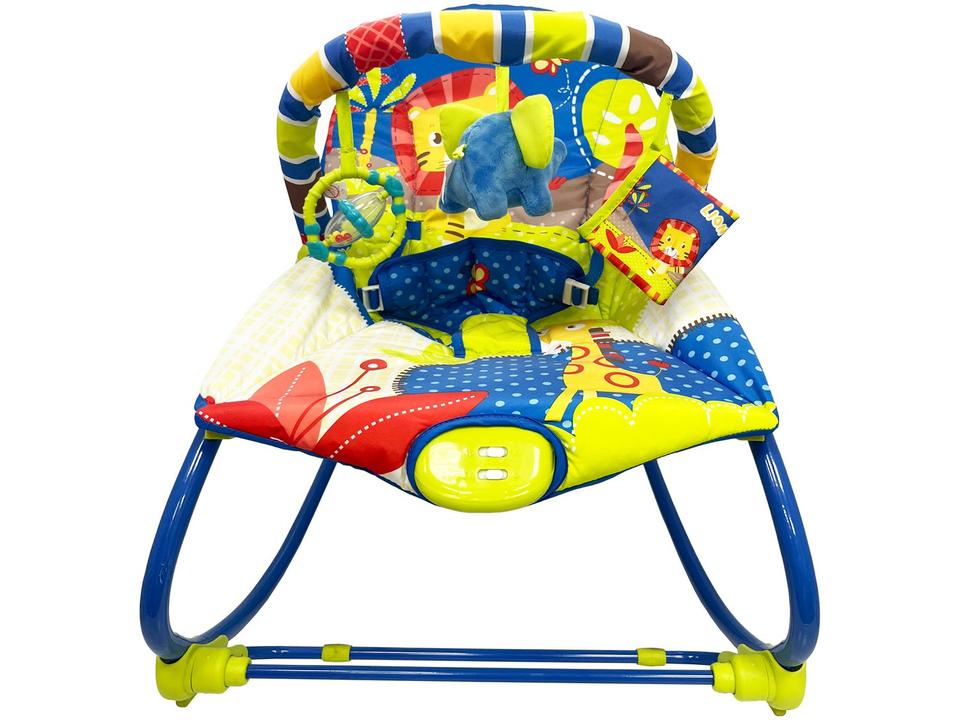 Cadeirinha de Descanso Mastela Reclinável Vibratória com Móbile Rocker Selva até 18kg - 2