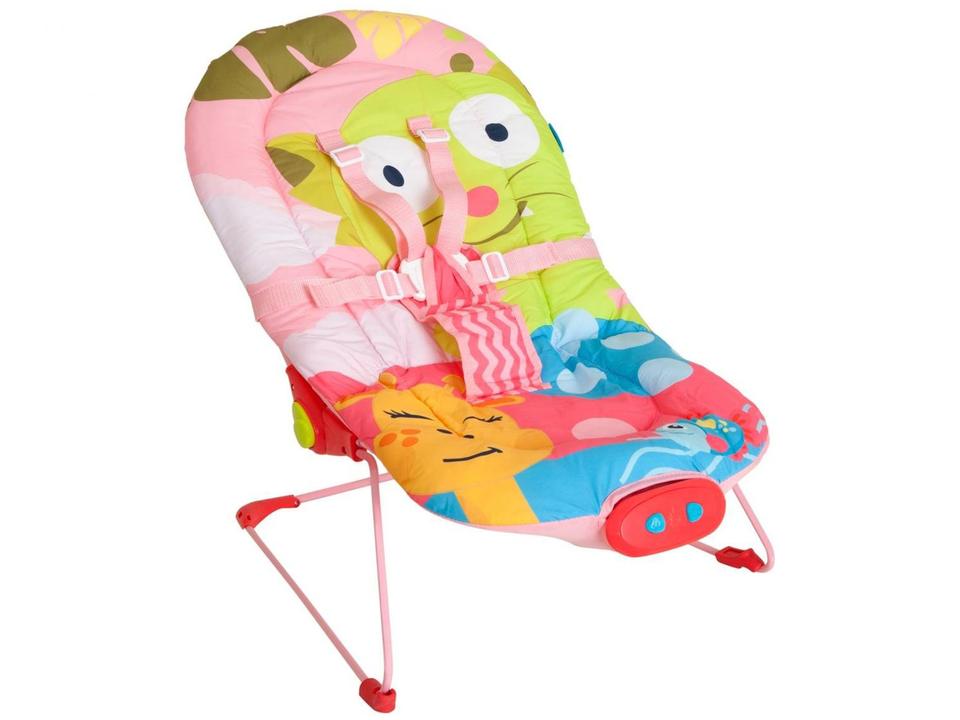 Cadeirinha de Descanso MultiKids Baby Reclinável Vibratória Gato 0 a 15kg - 7