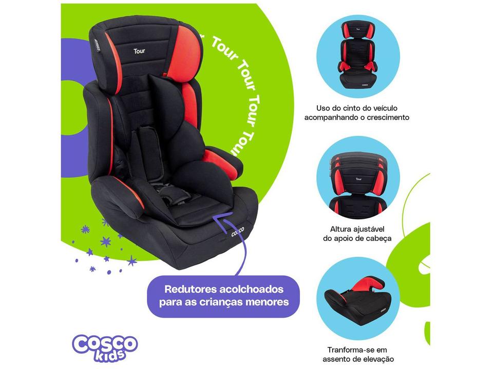 Cadeirinha para Auto Cosco Kids Tour - 13