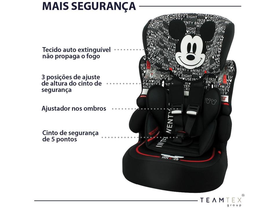 Cadeirinha para Auto Disney Kalle Minnie Mouse Typo 9 a 36kg - 8
