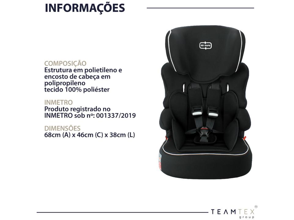 Cadeirinha para Auto Go Safe Alessa Nero 9 a 36kg - 15