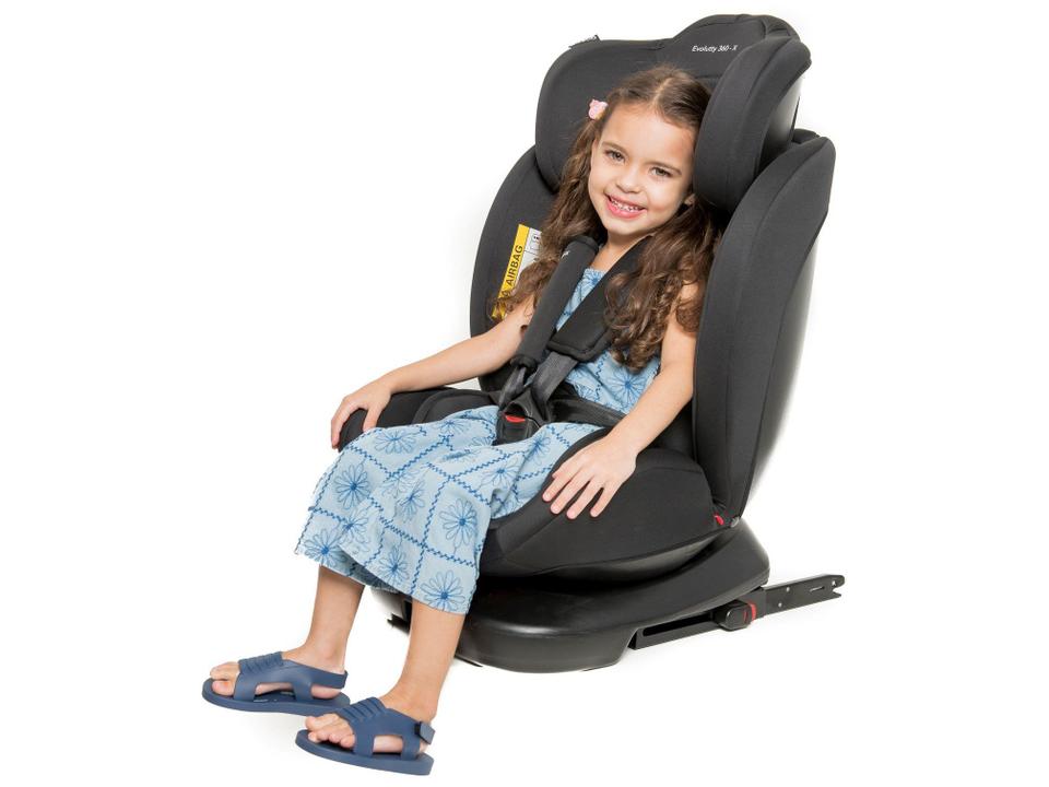 Cadeirinha para Auto Reclinável com Isofix Cosco Kids Evolutty 0 a 36kg 4 Posições 360º - 23