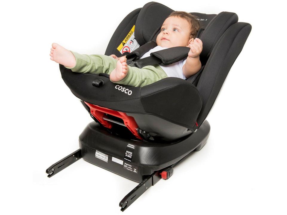 Cadeirinha para Auto Reclinável com Isofix Cosco Kids Evolutty 0 a 36kg 4 Posições 360º - 21
