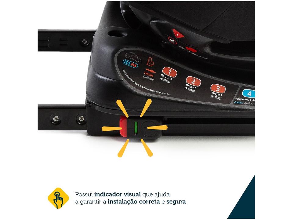 Cadeirinha para Auto Reclinável com Isofix Safety 1st Multifix 0 a 36kg 4 Posições - 18