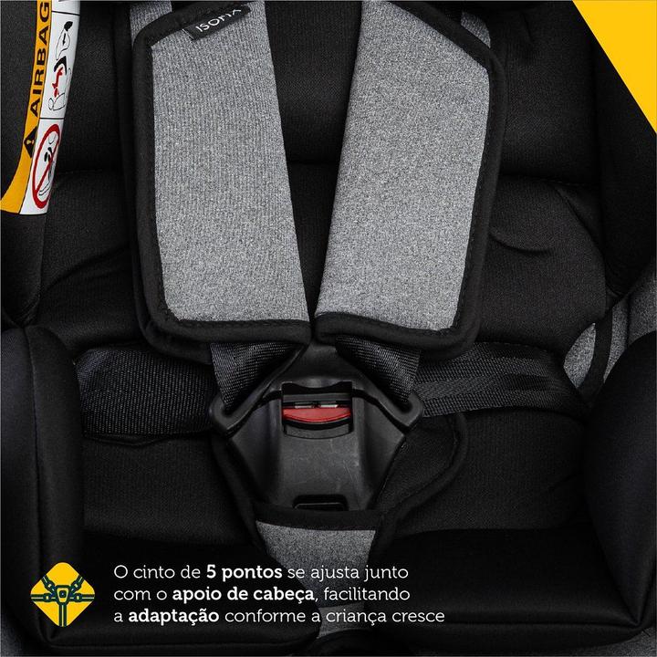 Cadeirinha para Auto Reclinável com Isofix Safety 1st Multifix 0 a 36kg 4 Posições - 15