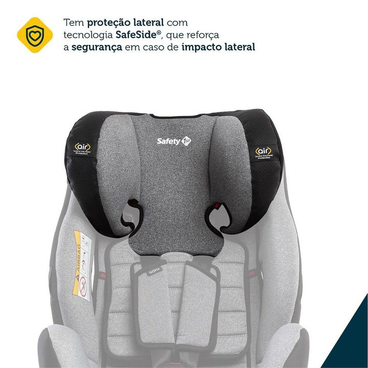 Cadeirinha para Auto Reclinável com Isofix Safety 1st Multifix 0 a 36kg 4 Posições - 14