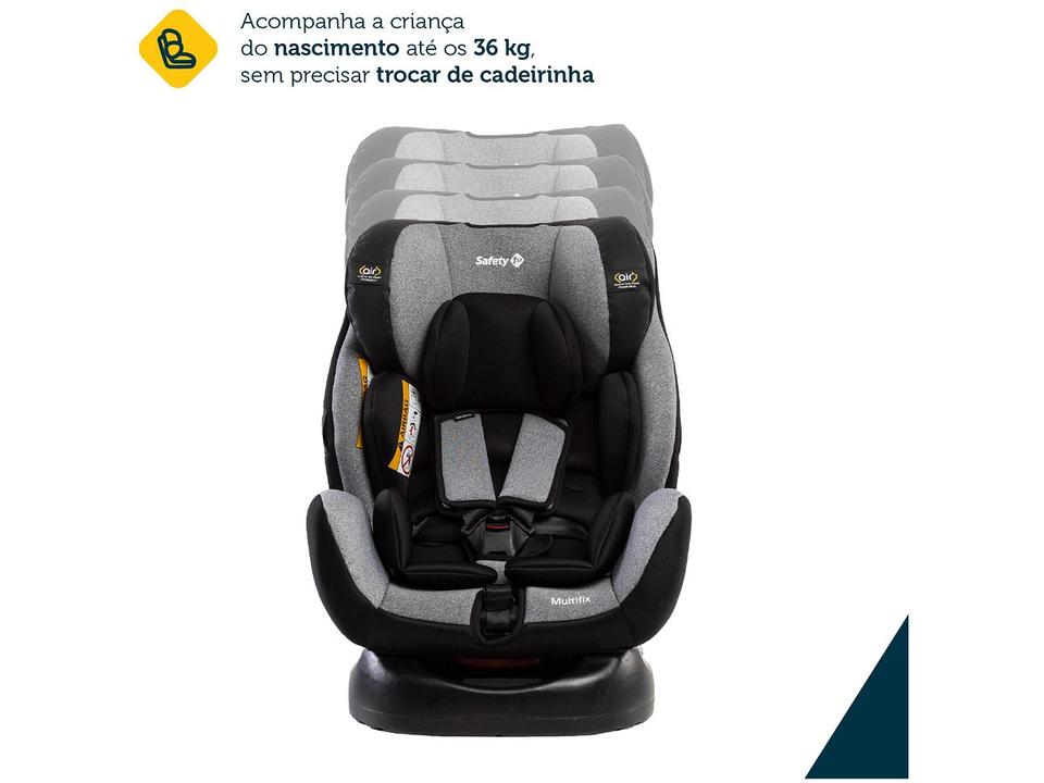 Cadeirinha para Auto Reclinável com Isofix Safety 1st Multifix 0 a 36kg 4 Posições - 12