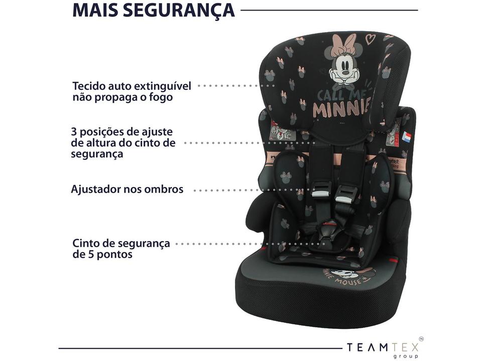 Cadeirinha para Auto Team Tex Disney - 9
