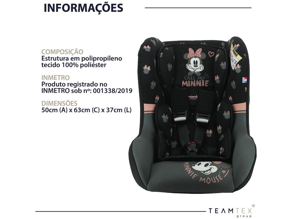 Cadeirinha para Auto Team Tex Disney - 10