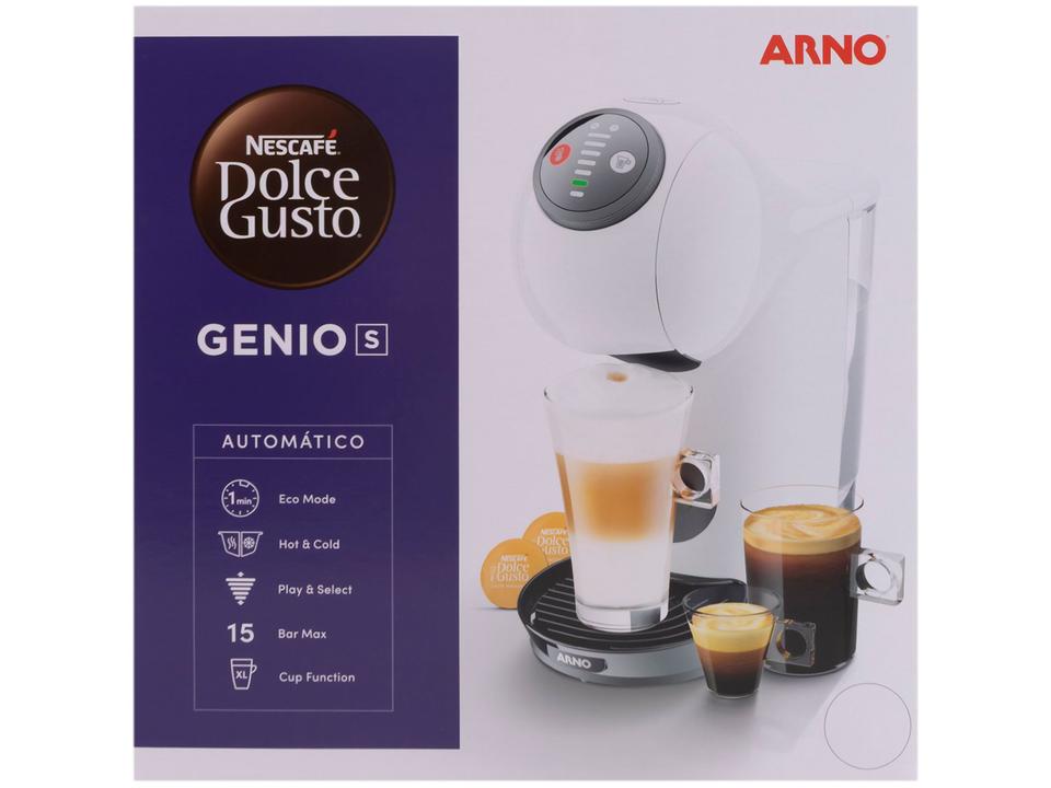 Cafeteira Elétrica Arno Nescafé Dolce Gusto Genio S Basic DGS1 Branca - 20