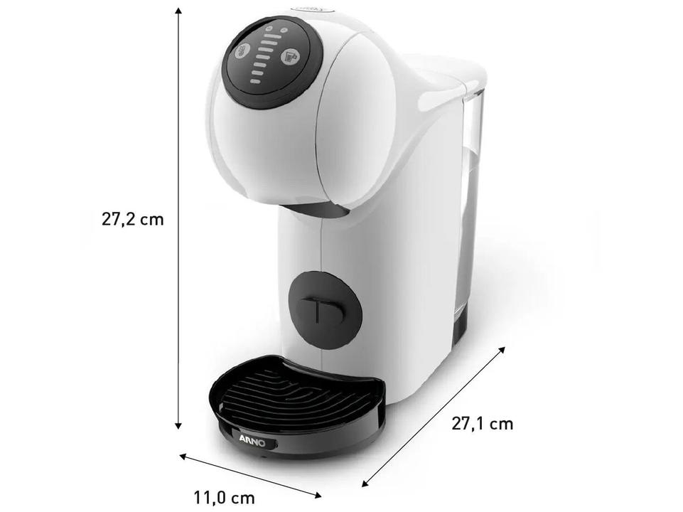 Cafeteira Elétrica Arno Nescafé Dolce Gusto Genio S Basic DGS1 Branca - 8
