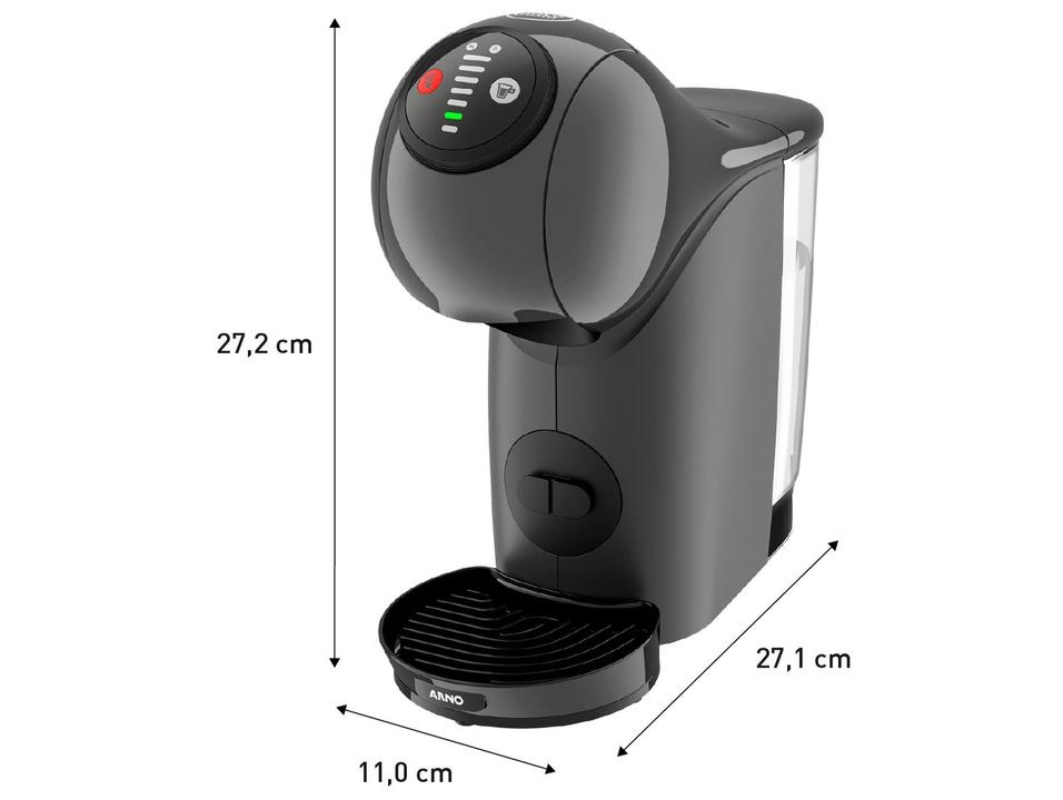 Cafeteira Elétrica Arno Nescafé Dolce Gusto Genio S Basic DGS5 Grafite 1510002355 - 6