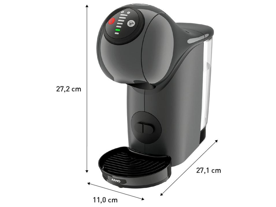 Cafeteira Elétrica Arno Nescafé Dolce Gusto Genio S Basic DGS5 Grafite 1510002356 - 6