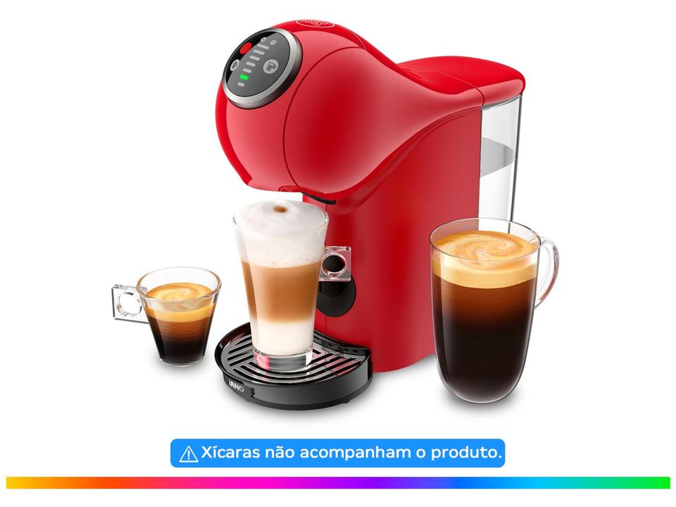 Cafeteira Elétrica Arno Nescafe Dolce Gusto Genio S Plus DGS3 Vermelha - 1