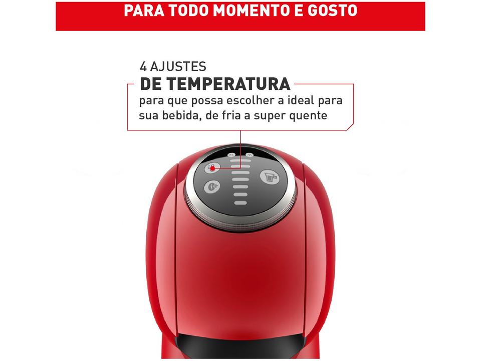 Cafeteira Elétrica Arno Nescafe Dolce Gusto Genio S Plus DGS3 Vermelha - 2