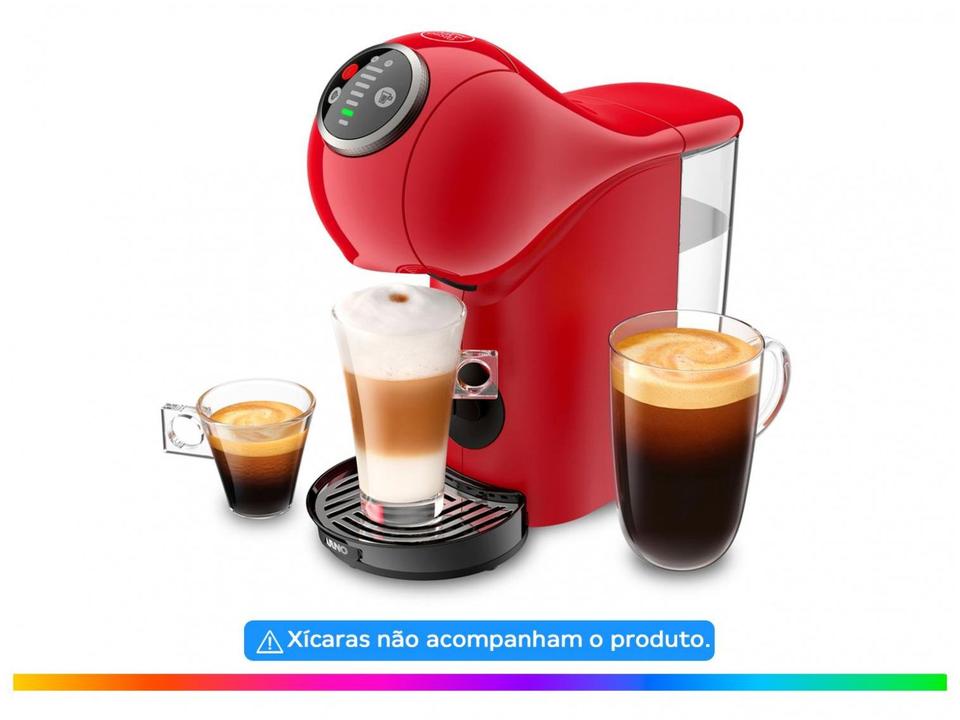 Cafeteira Elétrica Arno Nescafe Dolce Gusto Genio S Plus DGS3 Vermelha - 1