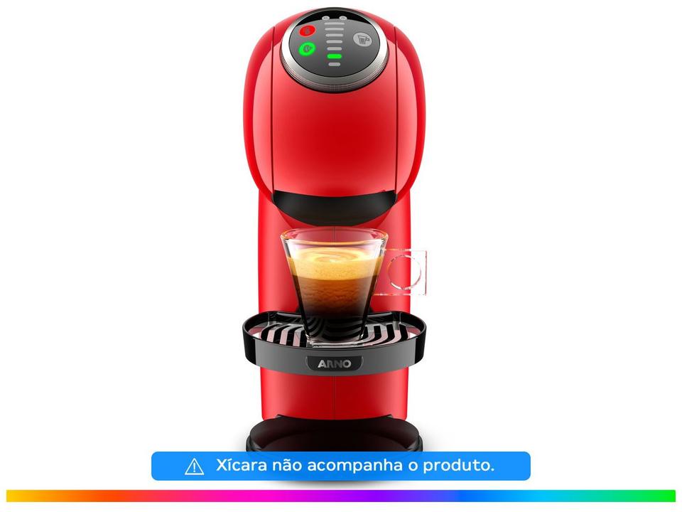 Cafeteira Elétrica Arno Nescafe Dolce Gusto Genio S Plus DGS3 Vermelha - 10