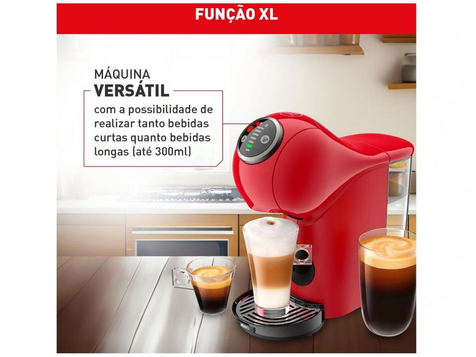 Cafeteira Elétrica Arno Nescafe Dolce Gusto Genio S Plus DGS3 Vermelha - 3