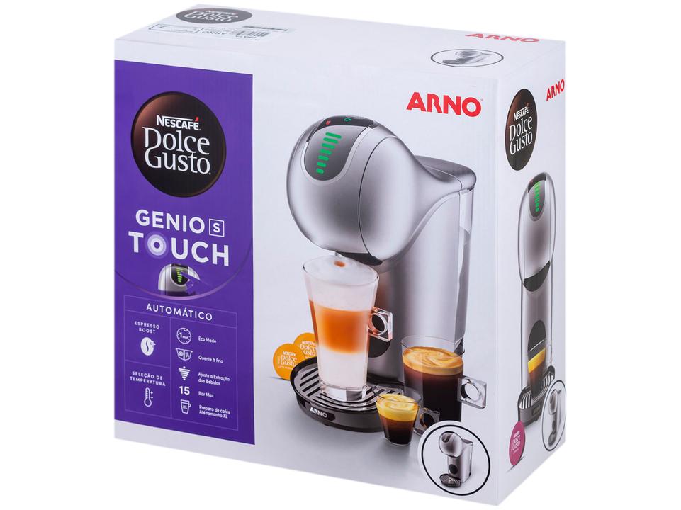 Cafeteira Elétrica Arno Nescafé Dolce Gusto Genio S Touch DGS4 Cinza - 18