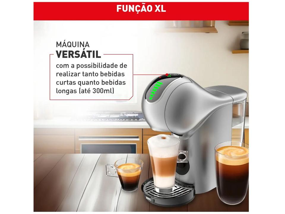 Cafeteira Elétrica Arno Nescafé Dolce Gusto Genio S Touch DGS4 Cinza - 3
