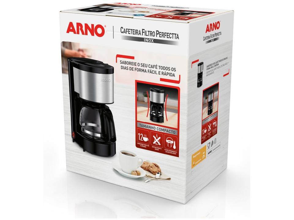 Cafeteira Elétrica Arno Perfectta Inox 0,6L CFPI - 9