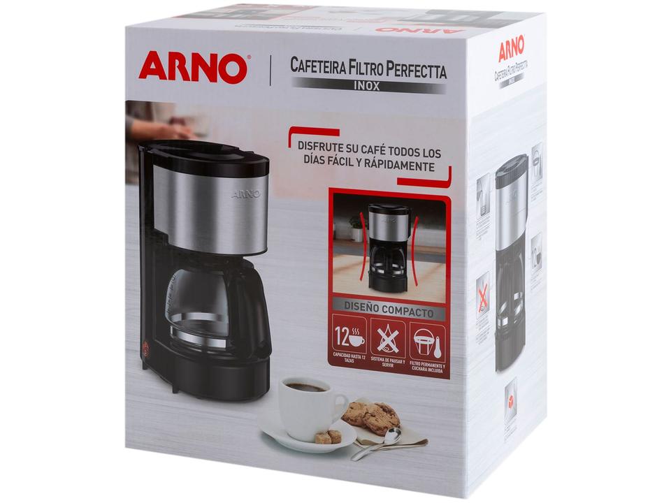 Cafeteira Elétrica Arno Perfectta Inox 0,6L CFPI - 11