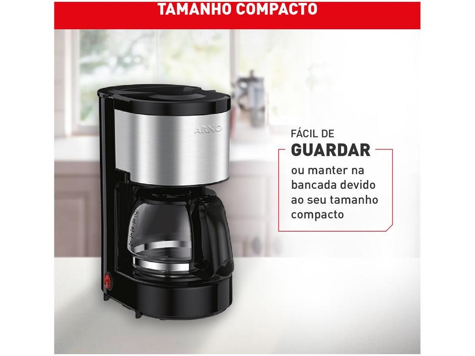Cafeteira Elétrica Arno Perfectta Inox 0,6L CFPI - 5