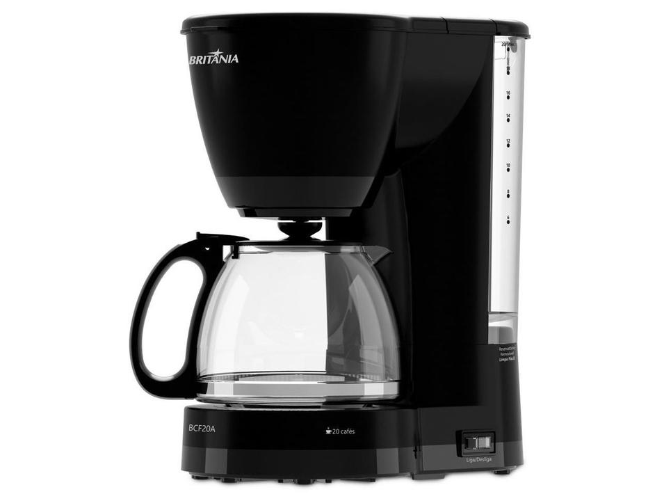 Cafeteira Elétrica Britânia BCF20A 20 Xícaras Preto 63901139 - 6