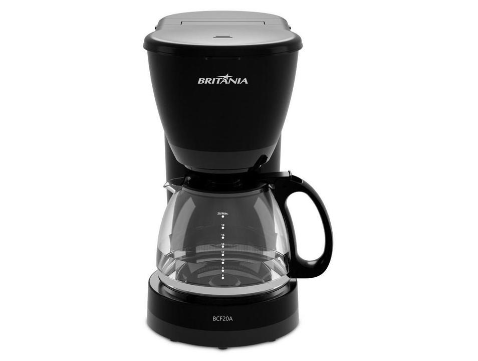 Cafeteira Elétrica Britânia BCF20A 20 Xícaras Preto 63901139 - 7