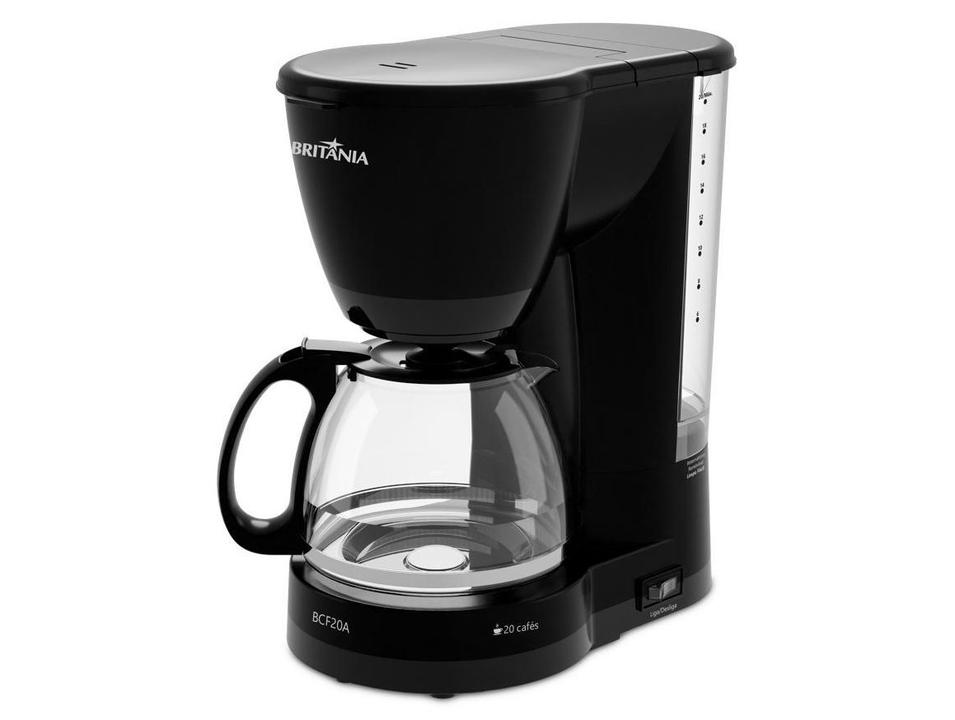 Cafeteira Elétrica Britânia BCF20A 20 Xícaras Preto 63901139 - 11