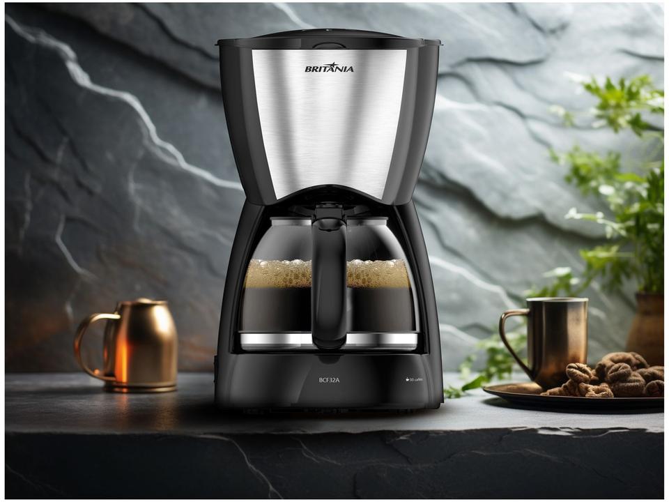 Cafeteira Elétrica Britânia BCF32 32 Cafés Preta - 2