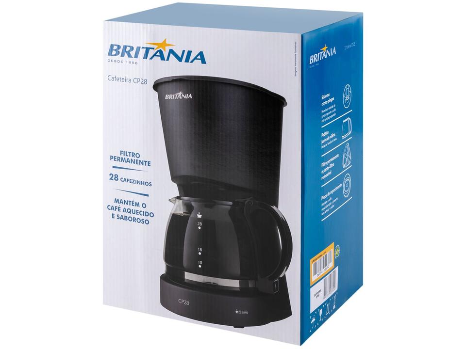 Cafeteira Elétrica Britânia CP28 28 Xícaras - 11