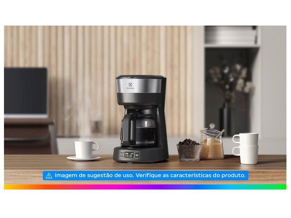 Cafeteira Elétrica Electrolux 30 Xícaras Experience Programável com Timer Preto ECM25 - 8