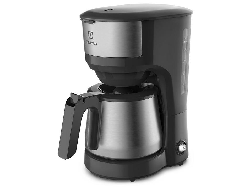 Cafeteira Elétrica Electrolux Efficient ECM22 Jarra Inox 30 Xícaras Preta 4911AOBR505 - 5