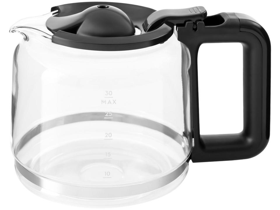 Cafeteira Elétrica Electrolux Efficient ECM25 Programável com Timer 30 Cafés Preto 4910AOBR502 - 10