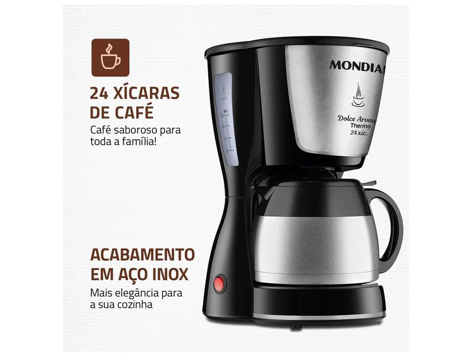 Cafeteira Elétrica Mondial Dolce Aroma Thermo - 1