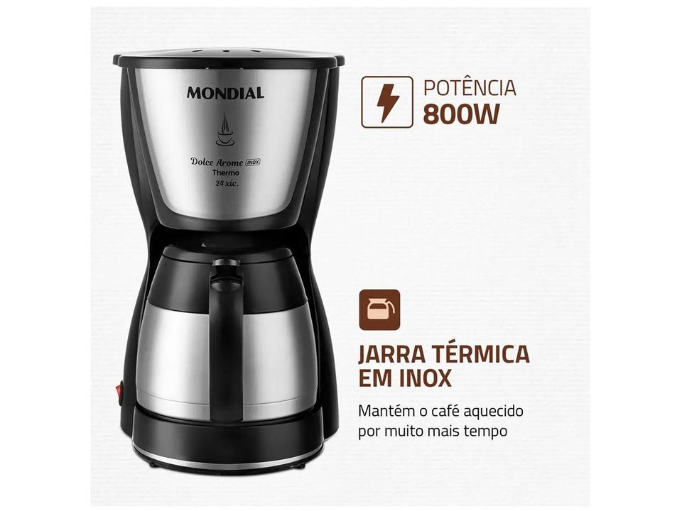 Cafeteira Elétrica Mondial Dolce Aroma Thermo - 2