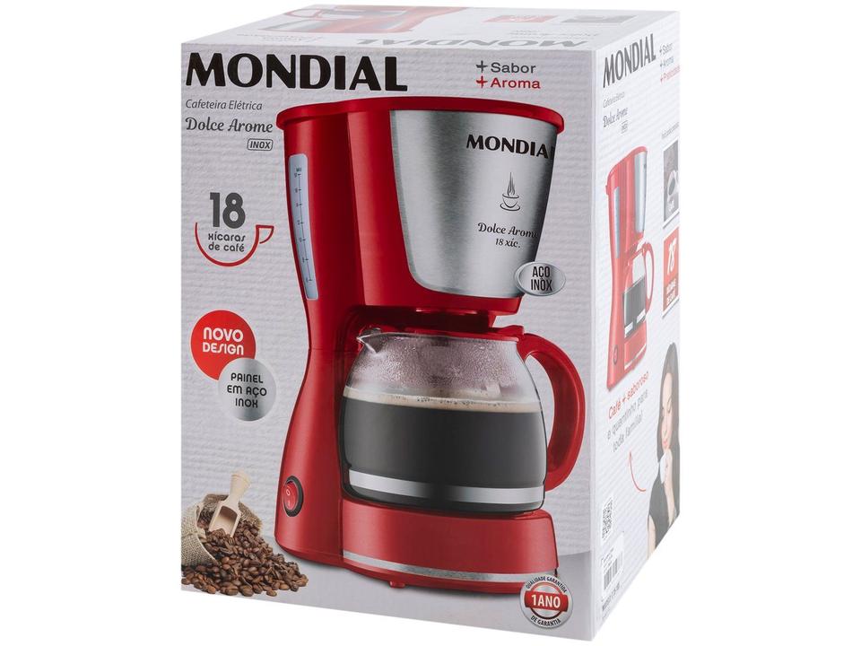 Cafeteira Elétrica Mondial Dolce Arome 18 Cafés - 16